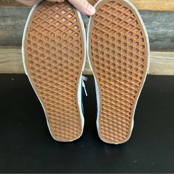 Vans Old Skool Navy Blue White Skate Men’s 10 Lace Up School Shoes Worn Once - Picture 8 of 10